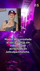 '¡Ay, mi muchachito!': madre llora tras perder a su segundo hijo en menos de un mes en Olancho