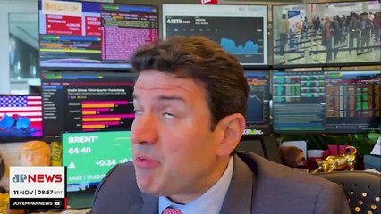 Mercado olha exterior misto, Tarcísio, IPCA e ata do Copom | MINUTO TOURO DE OURO - 11/11/25