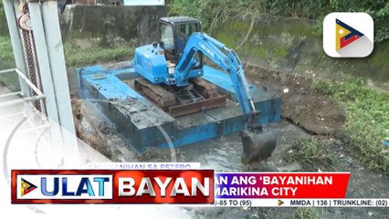 MMDA, pinangunahan ang ‘Bayanihan sa Estero’ sa Marikina City | ulat ni Bernard Ferrer