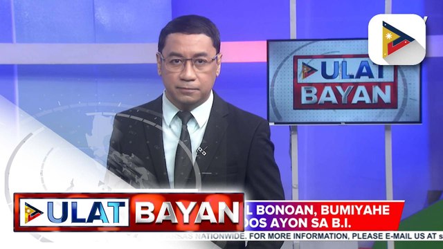Dating DPWH Sec. Manuel Bonoan, bumiyahe patungong Estados Unidos ayon sa Bureau of Immigration