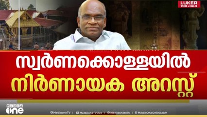 സ്വർണക്കൊള്ളയിൽ നിർണായക നീക്കം: എന്‍.വാസു അറസ്റ്റിൽ