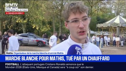 "Montrer à ses parents qu'il y a du monde derrière eux": une marche blanche pour Mathis, tué par un chauffard, organisée à Saint-Omer