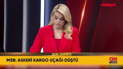 Türkiye'ye ait C130 kargo uçağı Gürcistan'da düştü