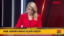 Türkiye'ye ait C130 kargo uçağı Gürcistan'da düştü