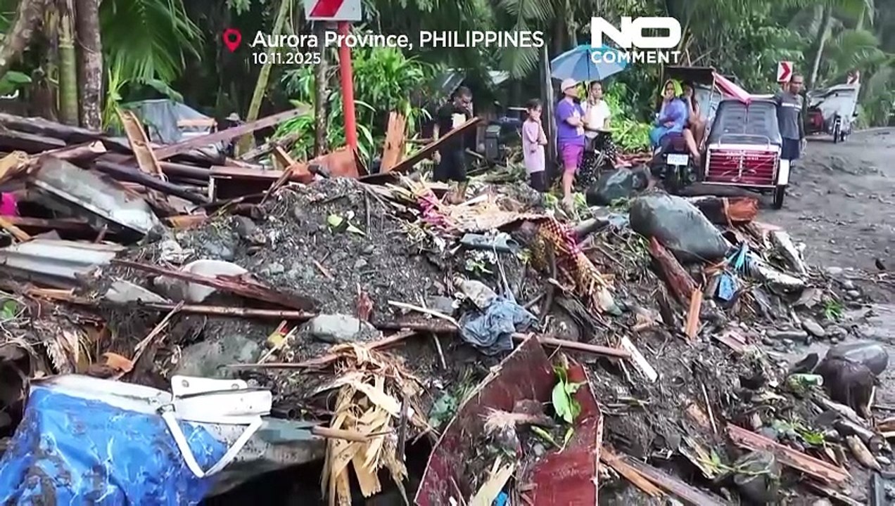 Bilder der Zerstörung: Supertaifun Fung-wong trifft die Philippinen