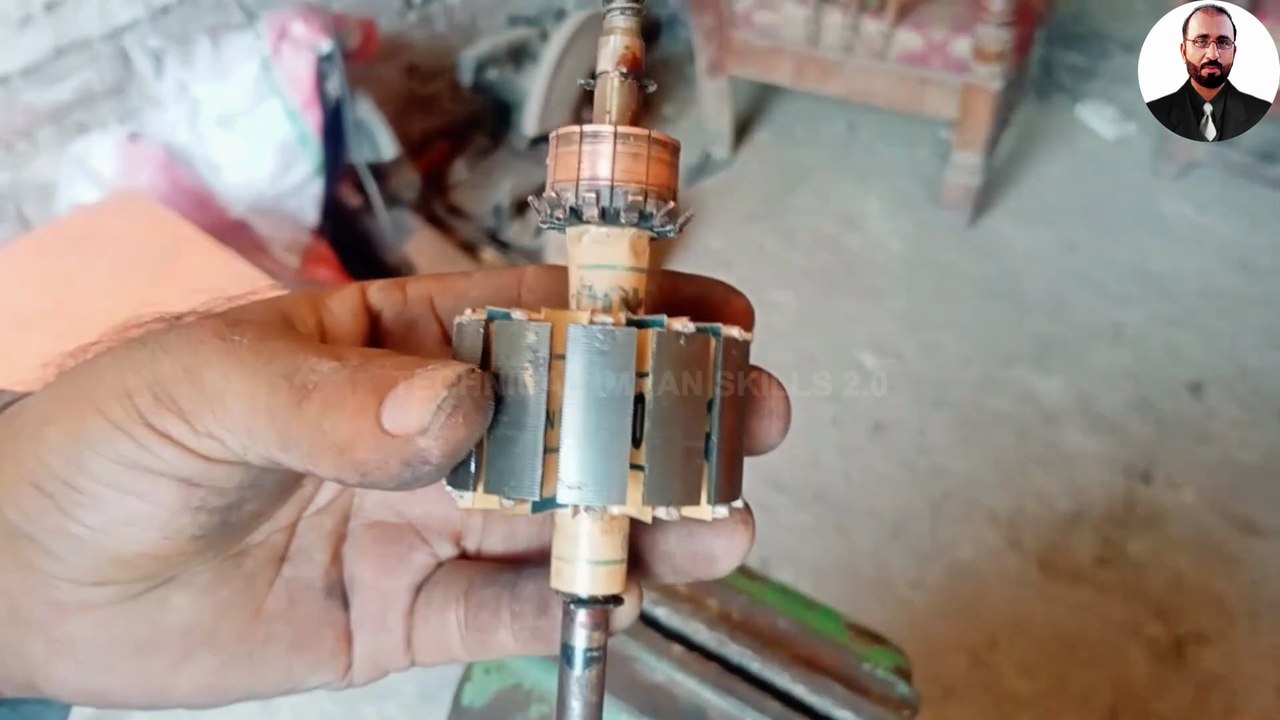 How to Rewind a Armature of 12v DC Baleno Motor