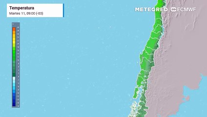 Suben las temperaturas desde el miércoles en Santiago