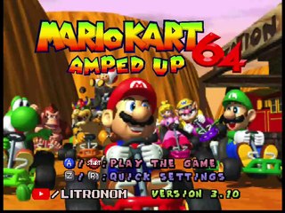 Mario Kart 64: Amped Up online multiplayer - n64