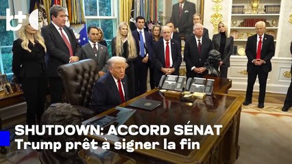 États-Unis: fin du shutdown imminente — le Sénat adopte le projet « solution »