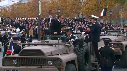 Armistice Day: Paris marks 11 November with Macron honouring war soldiers