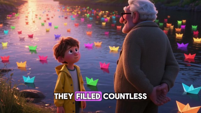 Mixy Daily Toons TV, cartoon stories☀️The Paper Boat Promise