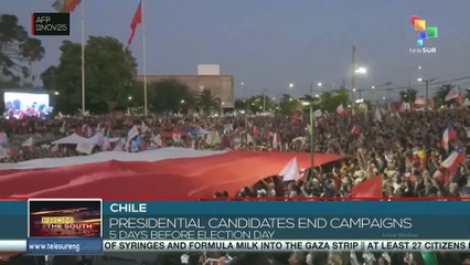 Chile, presidential candidates end campaigns 5 days before election day