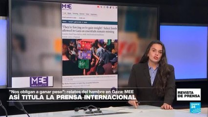 En Gaza, los ultraprocesados sí y los alimentos básicos con matices: "Nos obligan a engordar" ('MEE')