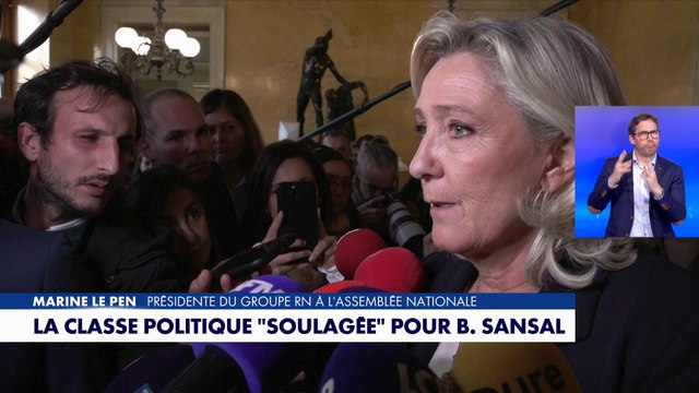 Marine Le Pen réagit à la grâce de Boualem Sansal : «Il est temps de se réjouir»