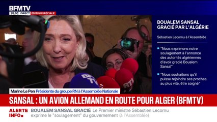 Suspension de la réforme des retraites: "On va se retrouver dans une situation où les masques tombent", déclare Marine Le Pen