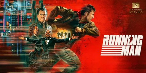 The running man 2025 ful English Action thriller Hollywood Blockbuster movie