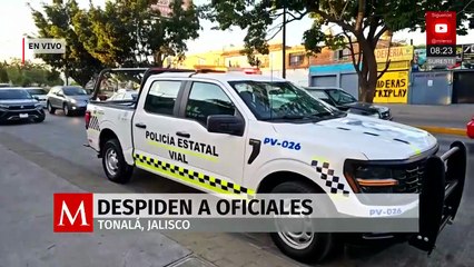 Despiden a mujeres oficiales de la Policía Vial asesinadas en Jalisco