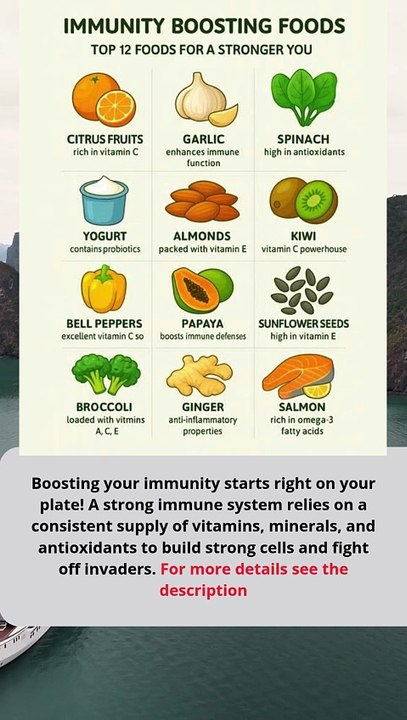 🛡️ 6 Categories of Immunity-Boosting Foods