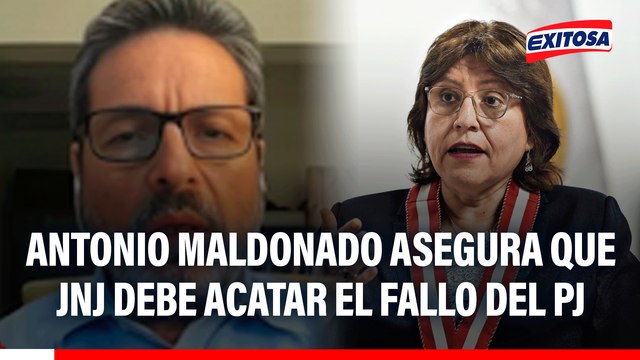 🔴🔵 Antonio Maldonado asegura que JNJ debe acatar el fallo del PJ y reponer a Delia Espinoza: No le queda otro camino