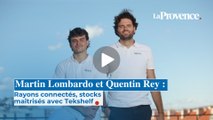 Martin Lombardo et Quentin Rey Rayons connectés, stocks maîtrisés avec Tekshelf