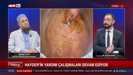 HAYDER Yönetim Kurulu Başkanı Mehmet Kaya; HAYDER'in yardım çalışmaları ve faaliyetleri neler?