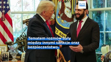 Historyczne spotkanie Trumpa z prezydentem Syrii Ahmedem Al-Szarą w Białym Domu