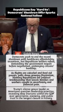 Republicans Say ‘Hard No’: Democrats’ Shutdown Offer Sparks National Fallout #news #trump #shutdown