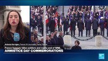 Macron honors fallen at 107th Armistice anniversary ceremony