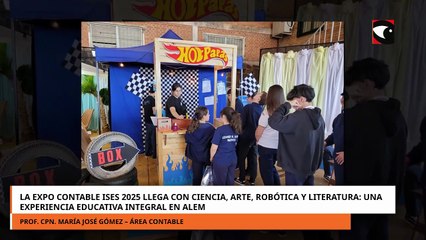 La Expo ISES 2025 llega con ciencia, arte, robótica y literatura: una experiencia educativa integral