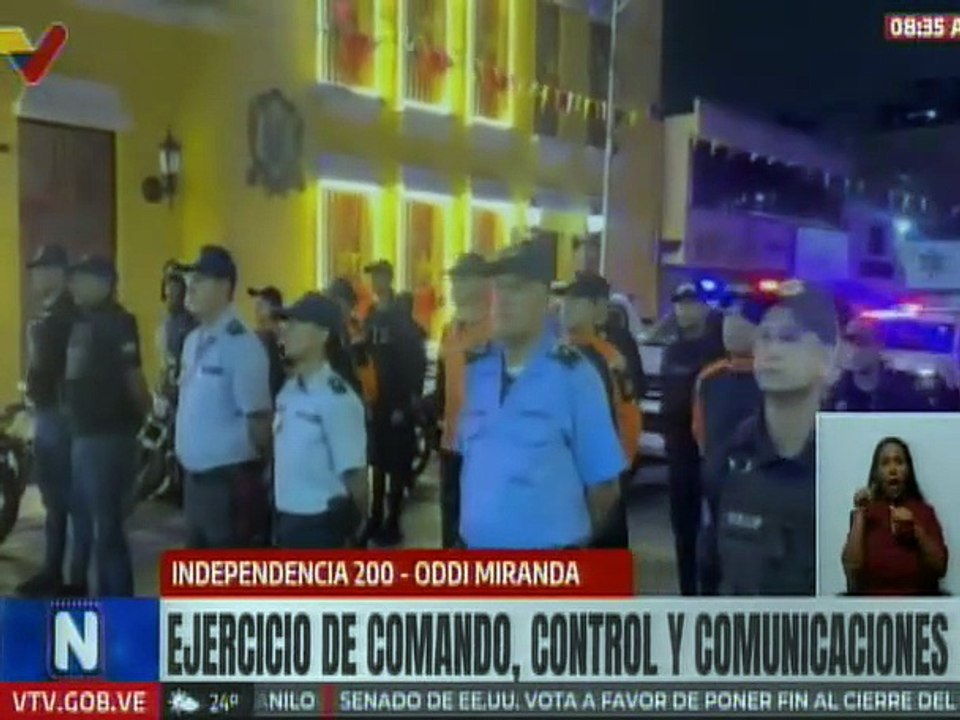 ODDI Miranda ejecuta ejercicios para velar por las instalaciones estratégicas y preservar la paz