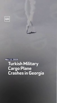 Turkish Military Cargo Plane Crashes in Georgia