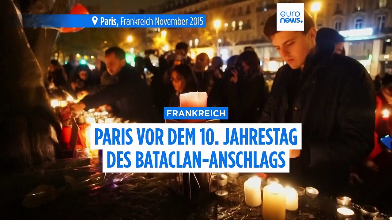 Das Trauma bleibt: Überlebende zehn Jahre nach den IS-Anschlägen in Paris