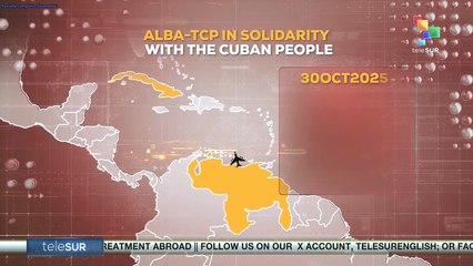 ALBA-TCP Sends Major Aid to Cuba After Hurricane Melissa