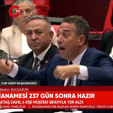 Ali Mahir Başarır, İBB iddianamesine Meclis'te ateş püskürdü