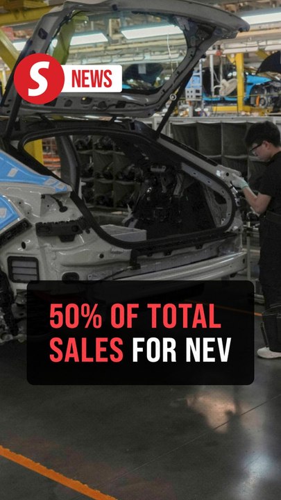 New energy vehicles in China exceed 50% of October auto sales, first time in history