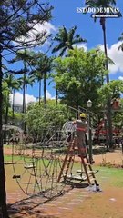 Decoração natalina começa a tomar conta de Belo Horizonte