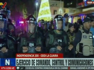 ODDI La Guaira realiza ejercicio de comando, control y comunicaciones del Plan Independencia 200