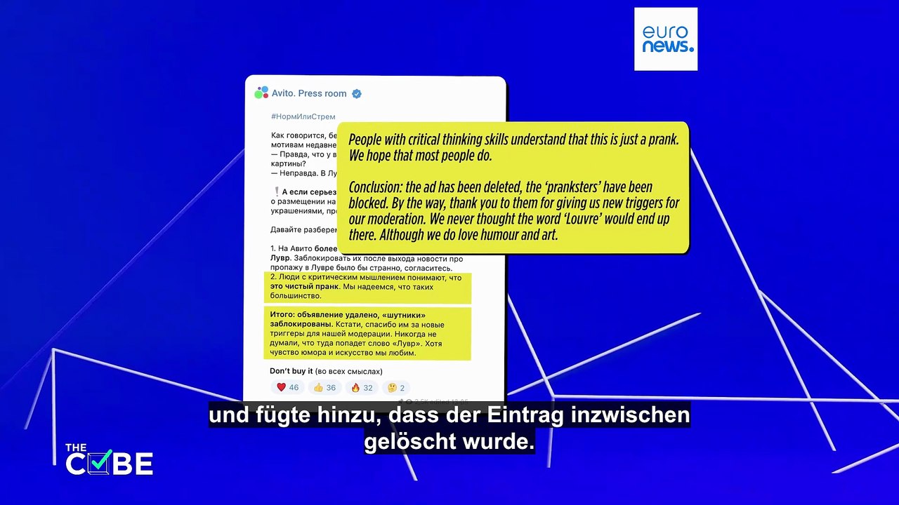 Russische Pässe und Fedora-Mann: Die irrsten Gerüchte rund um den Louvre-Raub