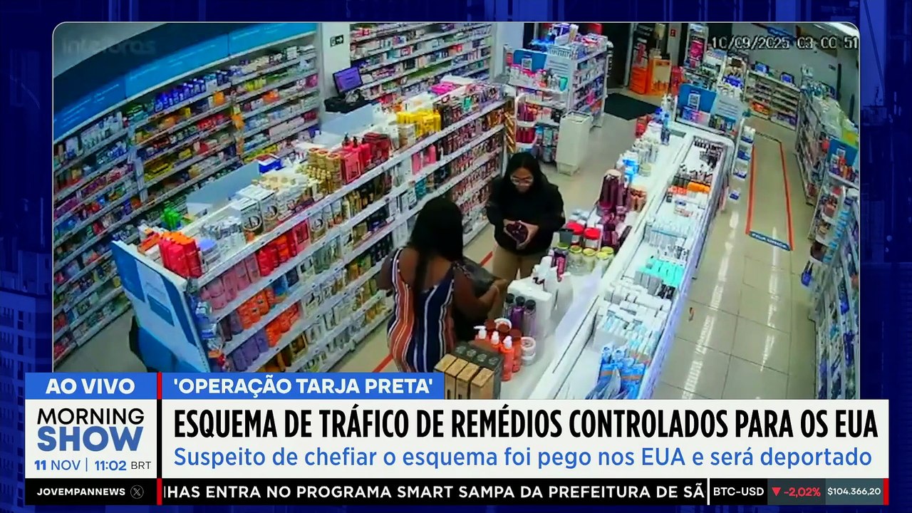 ESCÂNDALO! PF pega esquema de TRÁFICO de REMÉDIOS TARJA PRETA aos EUA