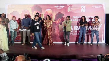 Bheems Ceciroleo Fun With Anchor @ 12A Railway Colony Grand Theatrical Trailer Launch