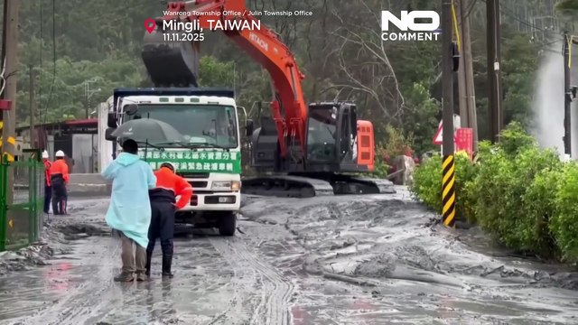La tormenta tropical Fung-Wong se acerca a Taiwán con vientos fuertes y lluvias intensas