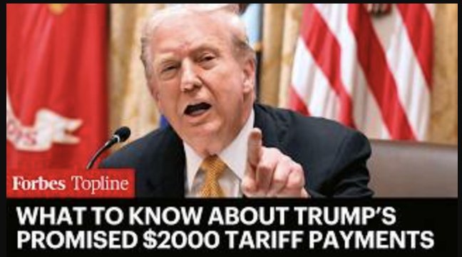 Trump Promises ‘At Least $2000’ Tariff Dividend Payments Directly To Americans