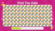 Find the ODD One Out  Emoji Quiz  Easy, Medium, Hard, Impossible