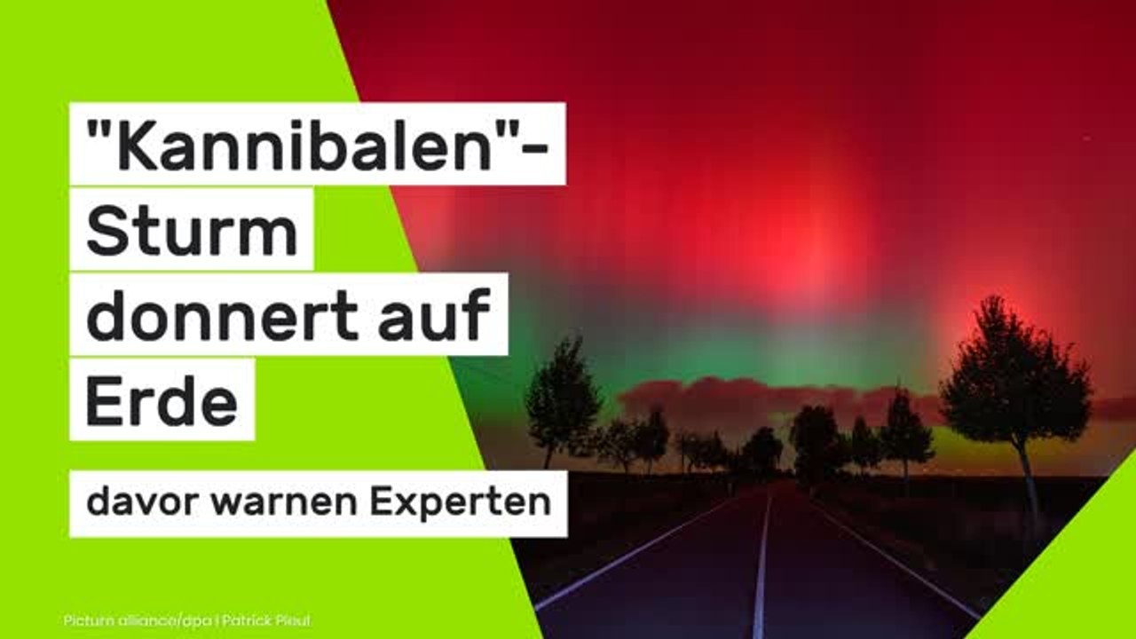 Sonnensturm am 12.11.2025: "Kannibalen"-Sturm donnert auf Erde - davor warnen Experten