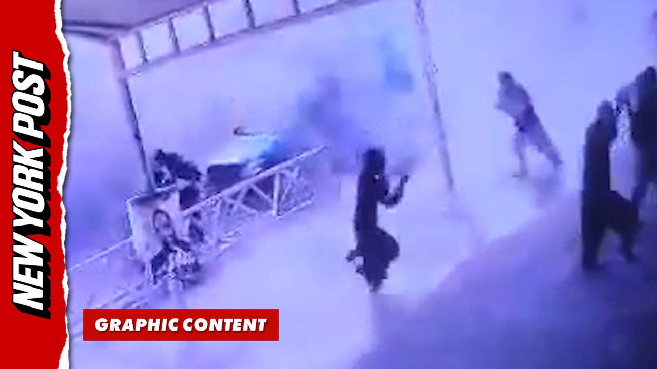 Watch the moment suicide bomber triggers deadly car bombing