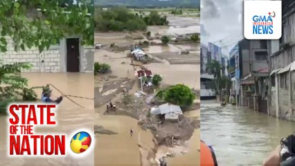 Ilang bahay, nawasak ng mga trosong tinangay ng umapaw na Chico River | SONA