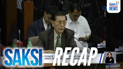 Saksi: (Part 2) Juan Ponce Enrile, isinugod sa ICU; OCD: 18 patay dahil sa Bagyong Uwan; Mga nasawi dahil sa Bagyong Tino, umabot na sa 232