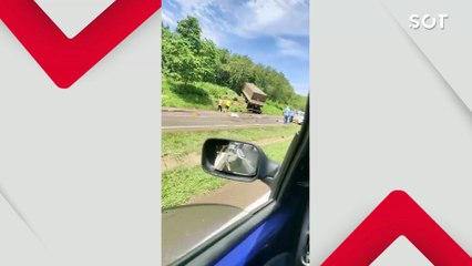 Grave acidente deixa um morto e feridos graves na BR-277 entre Matelândia e Medianeira