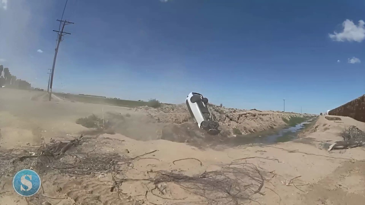 High Speed Chase Ends In Dramatic Fashion