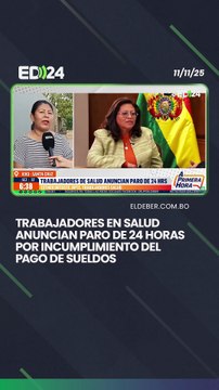 Trabajadores en salud anuncian paro de 24 horas por incumplimiento del pago de sueldos